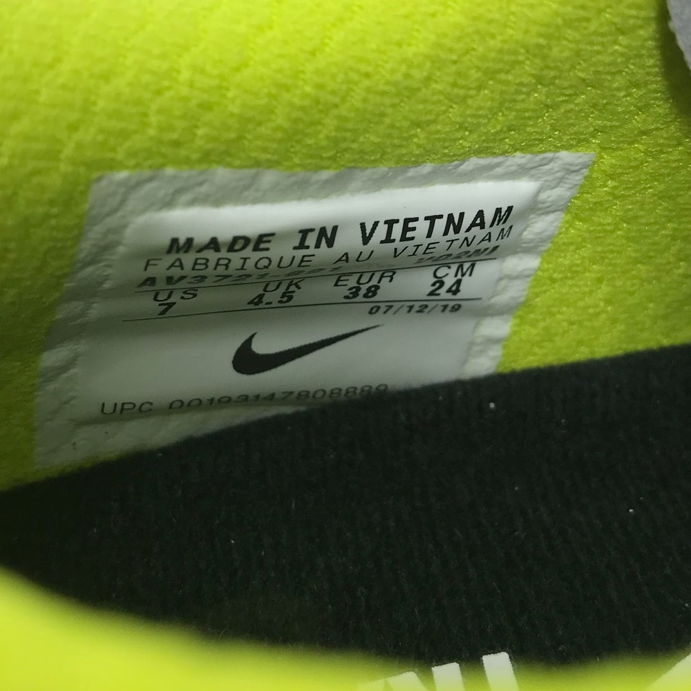 Nike Custom Metcon 4 Grey Green W AUTHENTIC - Picture 7 of 8